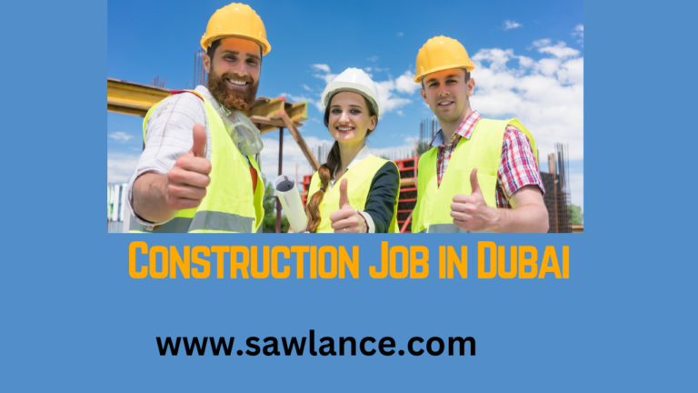 Construction Job in Dubai