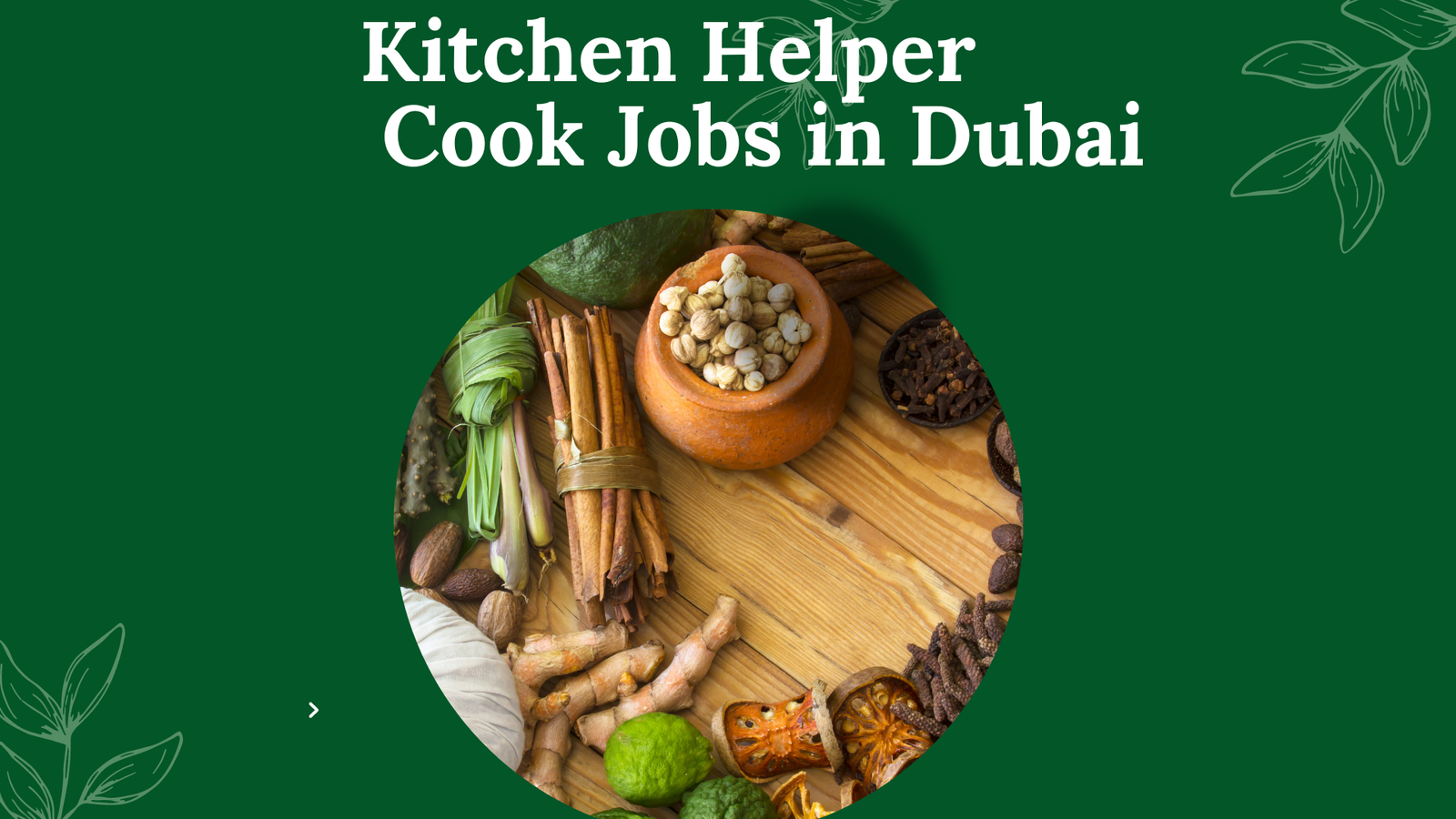 Cook Jobs in Dubai