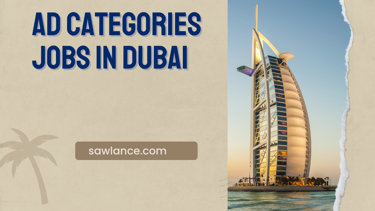 Ad Categories jobs in Dubai